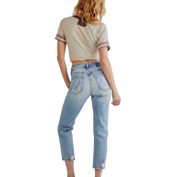 Mother Superior The Tomcat The Confession Distressed Button Fly Straight Jean 30 - Picture 2 of 16